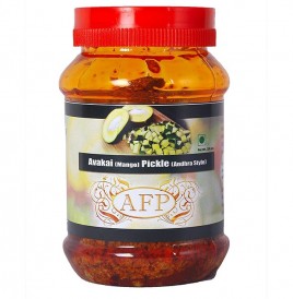 AFP Avakai (Mango) Pickle (Andhra Style)  Plastic Jar  200 grams